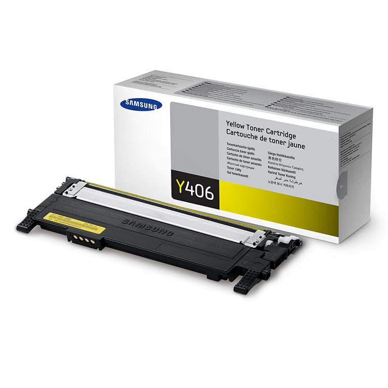 Original Samsung CLT-Y406S/ELS Standard Yield Yellow Toner Cartridge