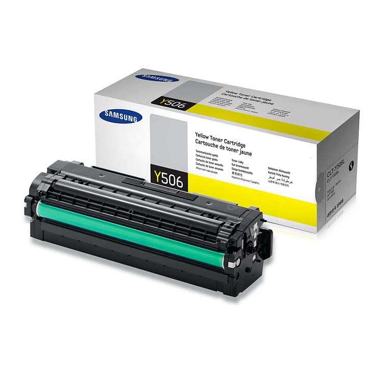 Original Samsung CLT-Y506L/ELS High Yield Yellow Toner Cartridge