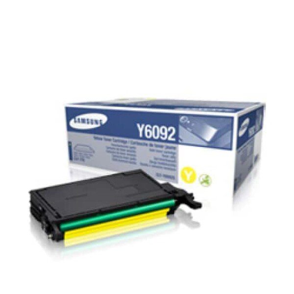 Original Samsung CLT-Y6092S High Yield Yellow Toner Cartridge