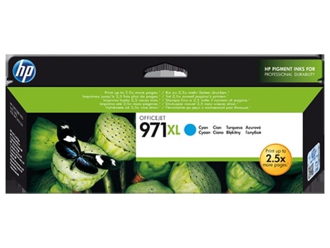Original HP 971XL High Yield Cyan Ink Cartridge