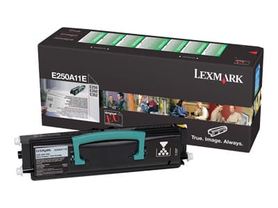 Original Lexmark E250A21E Standard Yield Black Toner Cartridge