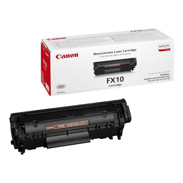 Original Canon 0263B002AA Standard Yield Black Toner Cartridge Twin pack