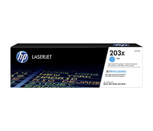 Original HP 203X High Yield Cyan Toner Cartridge