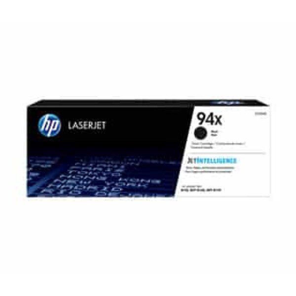 Original HP 94X High Yield Black Toner Cartridge twin pack