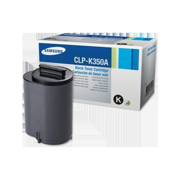 Original Samsung CLP-K350A Standard Yield Black Toner Cartridge