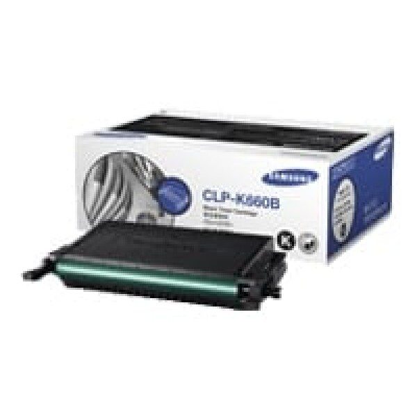 Original Samsung CLP-K660B High Yield Black Toner Cartridge