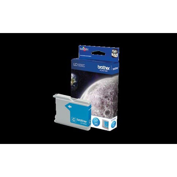 Original Brother LC1000C Standard Yield Cyan Ink Cartridge