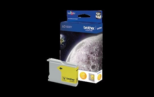 Original Brother LC1000Y Standard Yield Yellow Ink Cartridge
