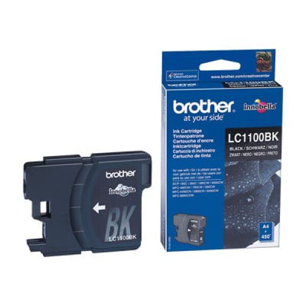 Original Brother LC1100B Standard Yield Black Ink Cartridge
