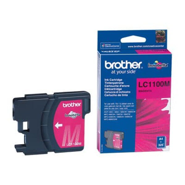 Original Brother LC1100M Standard Yield Magenta Ink Cartridge