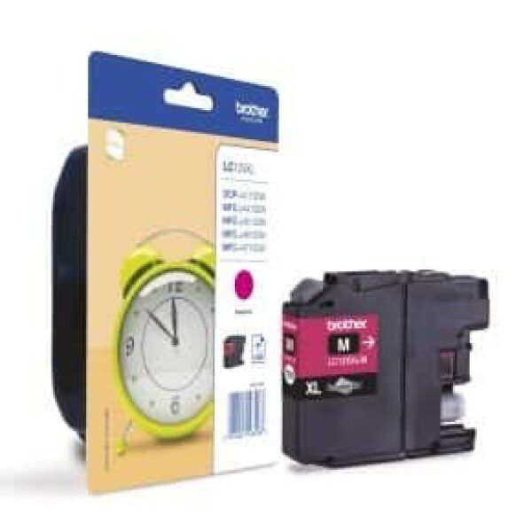 Original Brother LC125XLM High Yield Magenta Ink Cartridge