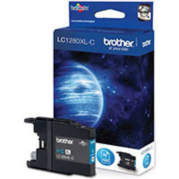 Original Brother LC1280XLC High Yield Cyan Ink Cartridge