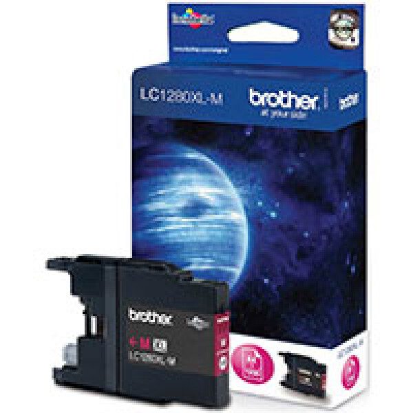 Original Brother LC1280XLM High Yield Magenta Ink Cartridge