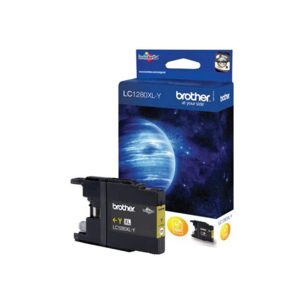 Original Brother LC1280XLY High Yield Yellow Ink Cartridge