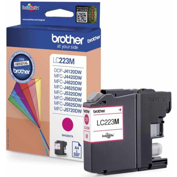 Original Brother LC223M Standard Yield Magenta Ink Cartridge