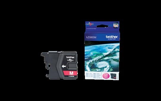 Original Brother LC985M Standard Yield Magenta Ink Cartridge