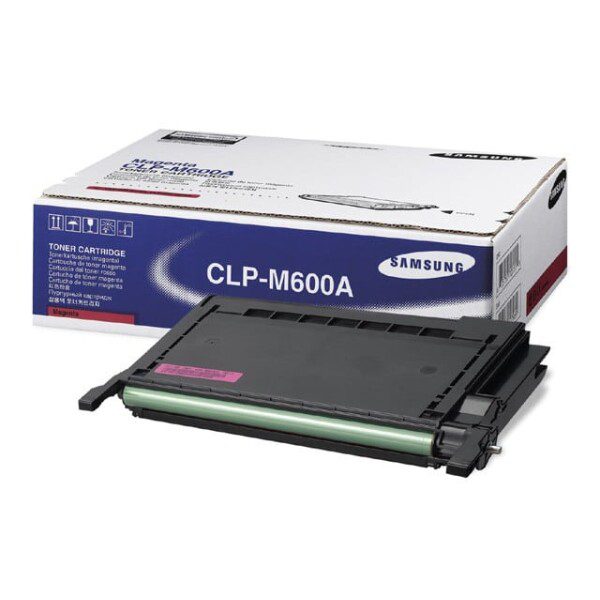 Original Samsung CLP-M600A Standard Yield Magenta Toner Cartridge