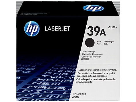 Original HP 39A High Yield Black Toner Cartridge