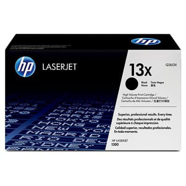 Original HP 13X High Yield Black Toner Cartridge