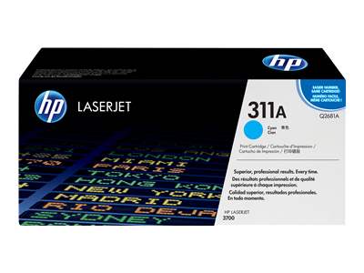 Original HP 311A Standard Yield Cyan Toner Cartridge