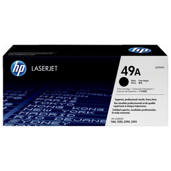 Original HP 49A Standard Yield Black Toner Cartridge