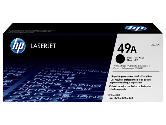Original HP 49A Standard Yield Black Toner Cartridge