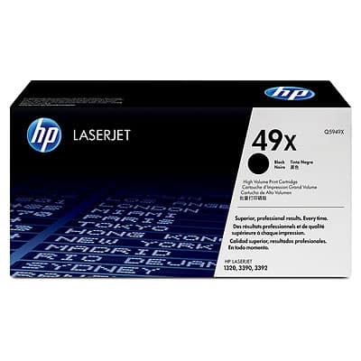 Original HP 49X High Yield Black Toner Cartridge
