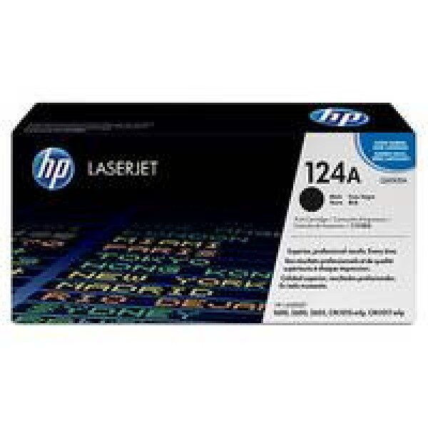 Original HP 124A Standard Yield Black Toner Cartridge