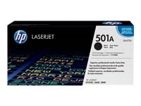 Original HP 501A Standard Yield Black Toner Cartridge Twin Pack