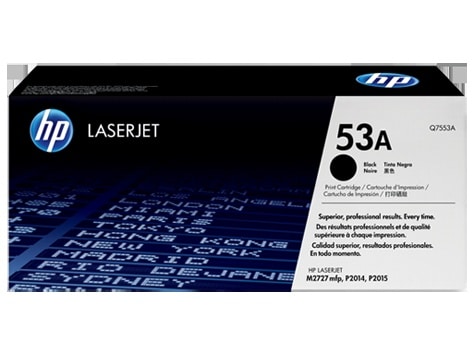 Original HP 53A Standard Yield Black Toner Cartridge Twin pack