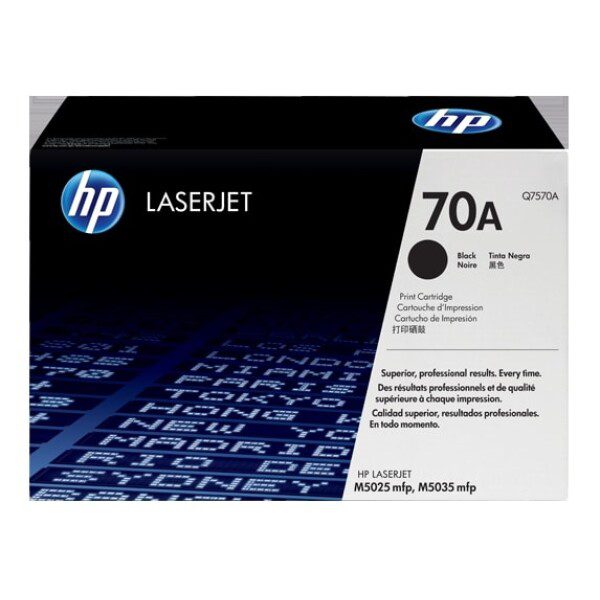 Original HP 70A Standard Yield Black Toner Cartridge