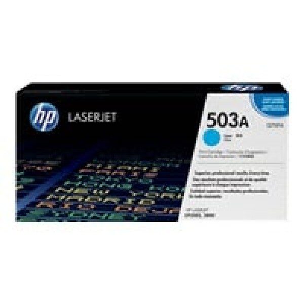 Original HP 503A High Yield Cyan Toner Cartridge
