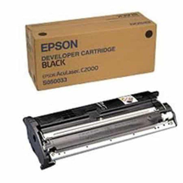 Original Epson S050033 Standard Yield Black Toner Cartridge