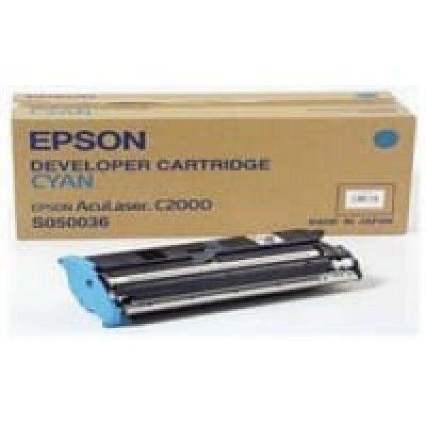 Original Epson S050036 Standard Yield Cyan Toner Cartridge