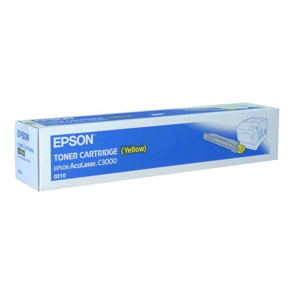 Original Epson S050210 High Yield Yellow Toner Cartridge