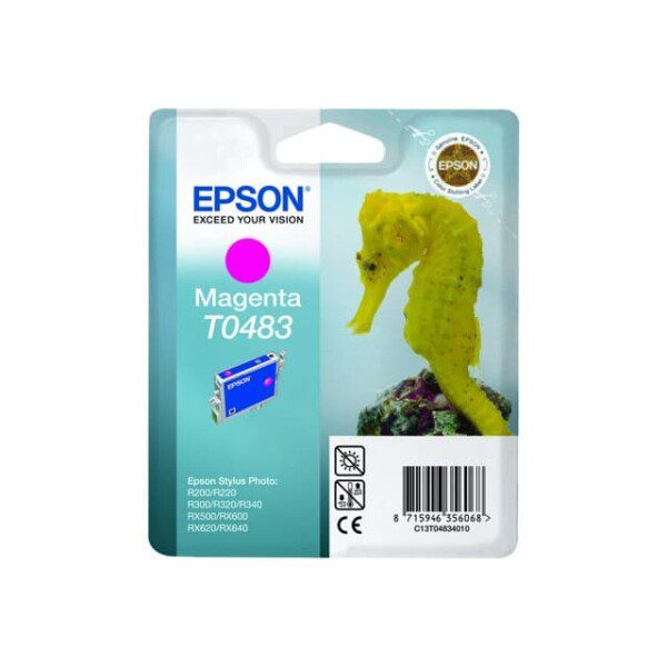 Original Epson T0483 Standard Yield Magenta Ink Cartridge