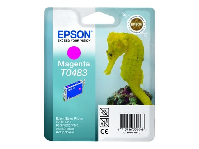 Original Epson T0483 Standard Yield Magenta Ink Cartridge