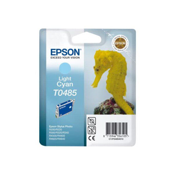 Original Epson T0485 Standard Yield Light Cyan Ink Cartridge