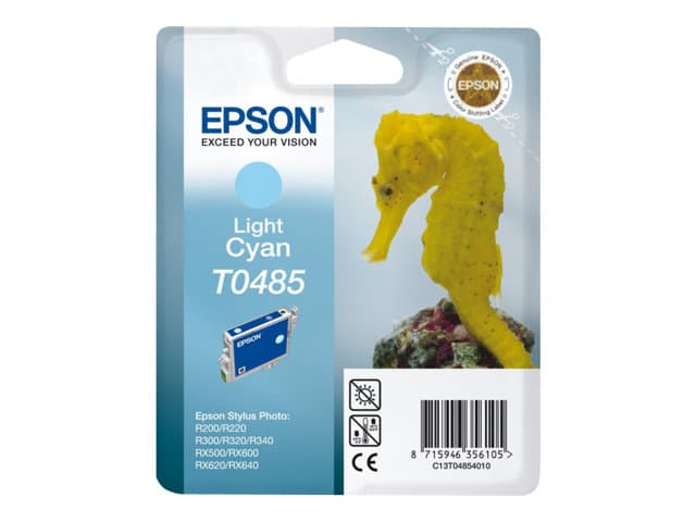 Original Epson T0485 Standard Yield Light Cyan Ink Cartridge