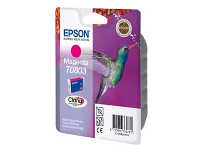 Original Epson T0803 Standard Yield Magenta Ink Cartridge