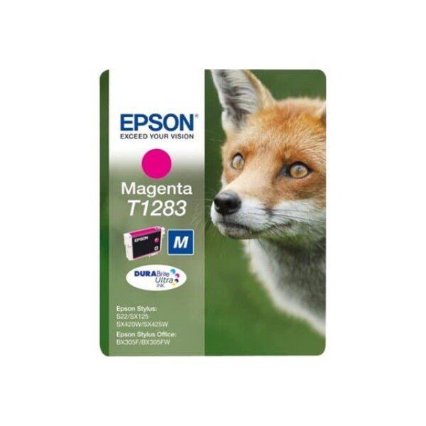 Original Epson C13T12834010 Standard Yield Magenta Ink Cartridge