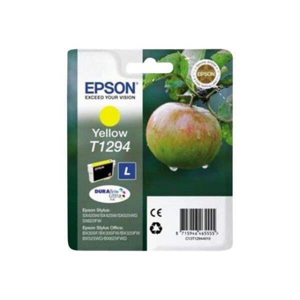 Original Epson C13T12944010 Standard Yield Yellow Ink Cartridge