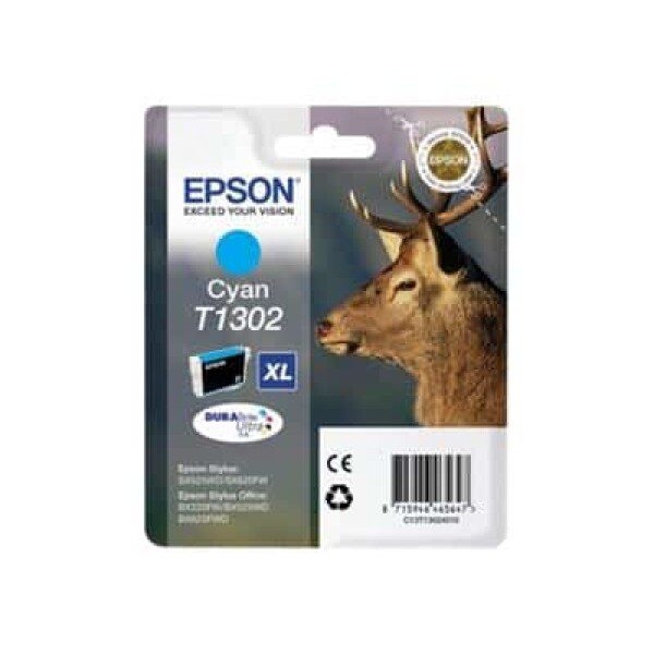 Original Epson C13T13024010 High Yield Cyan Ink Cartridge