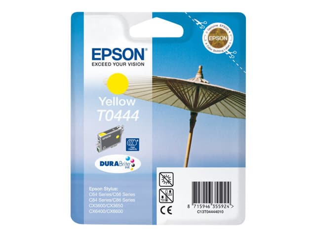 Original Epson T0444 Standard Yield Yellow Ink Cartridge