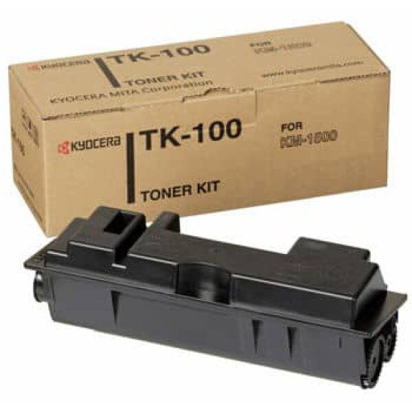 Original Kyocera TK100 Standard Yield Black Toner Cartridge Twin Pack