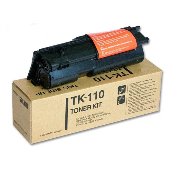 Original Kyocera TK110H High Yield Black Toner Cartridge Twin Pack