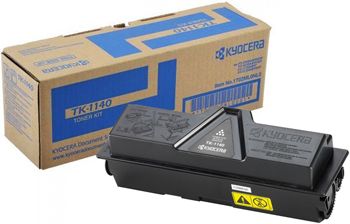 Original Kyocera TK1140 Standard Yield Black Toner Cartridge twin pack