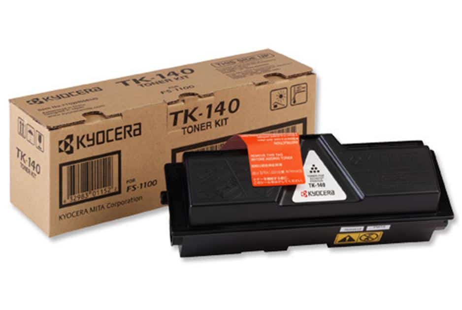 Original Kyocera TK140H Standard Yield Black Toner Cartridge