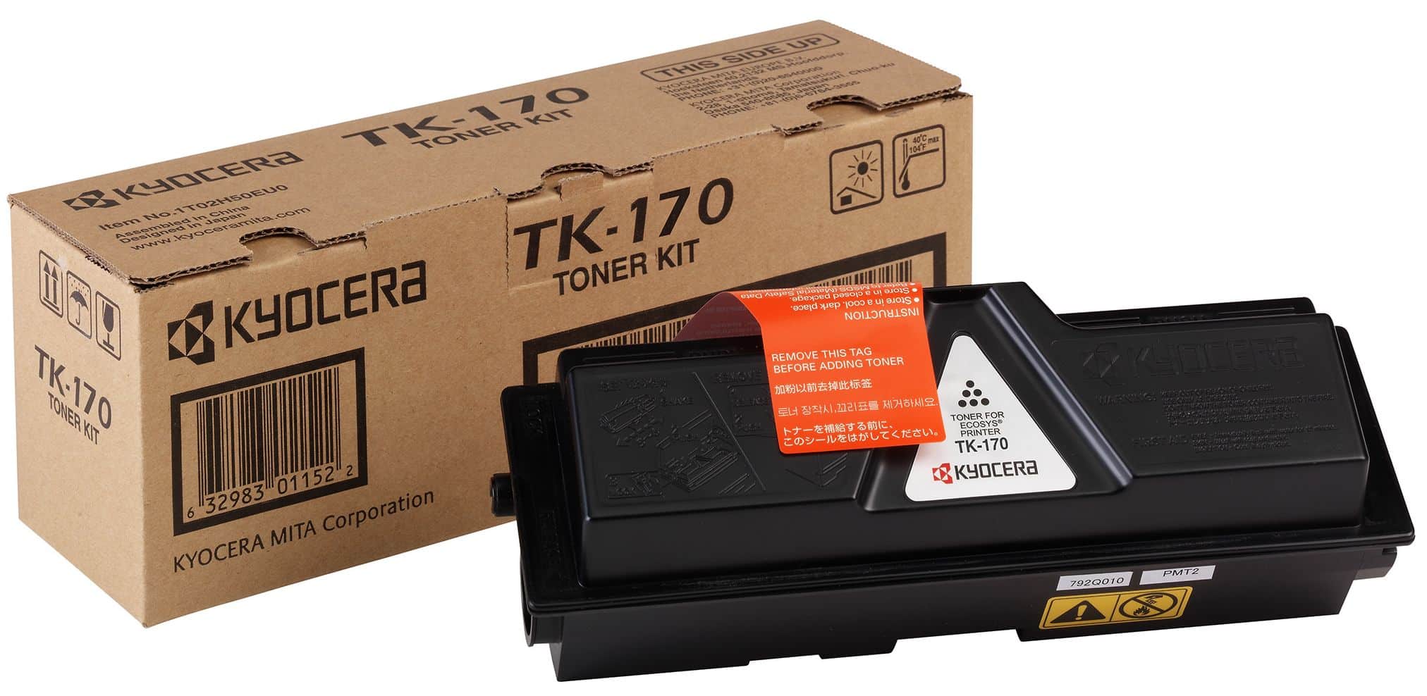 Original Kyocera TK170H Standard Yield Black Toner Cartridge