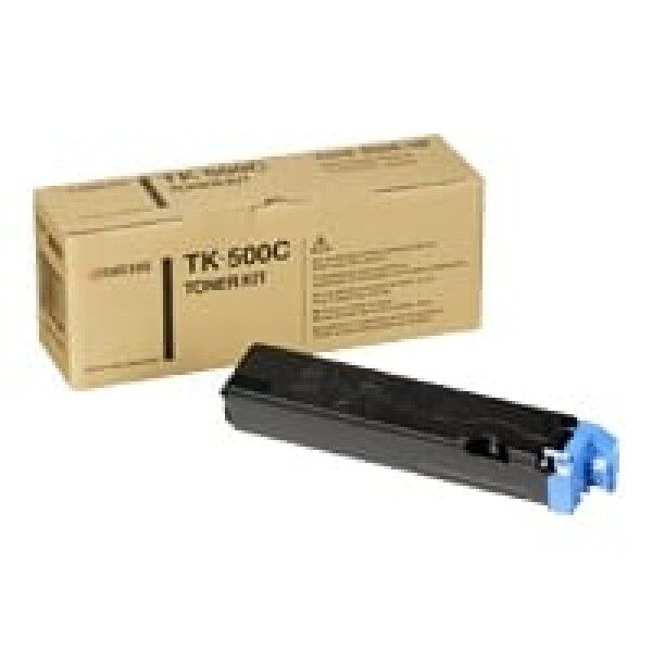 Original Kyocera TK500C High Yield Cyan Toner Cartridge